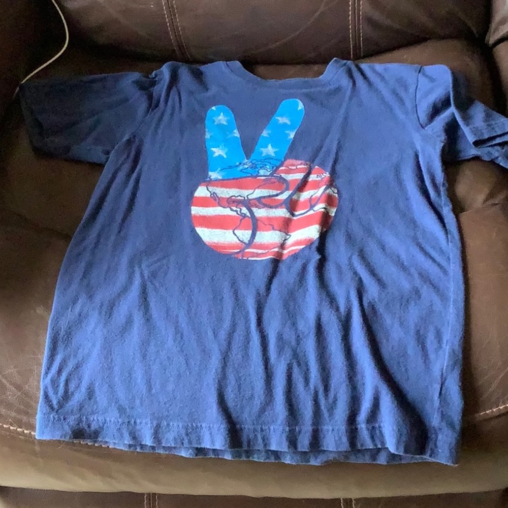 Old Navy “Peace” Short Sleeve T-Shirt Youth Large
